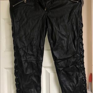 Brand new leather pants  size m